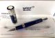 Perfect Replica AAA Montblanc Clip Blue And Stainless Steel Rollerball Special Edition Pen (3)_th.jpg